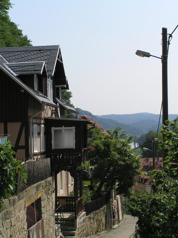 Wehlener Landhaus In Stadt Wehlen, Saechsische Schweiz Bilik gambar
